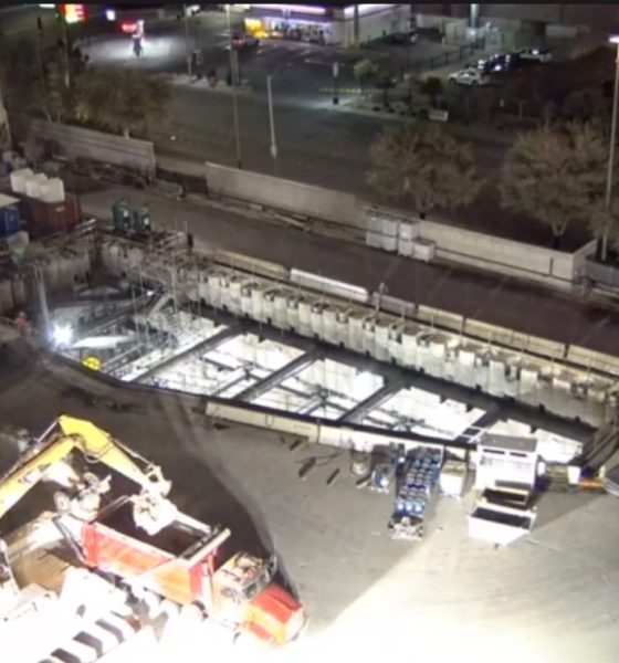 boring company las vegas loop tunnel work
