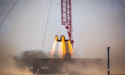 SpaceX SuperDraco test