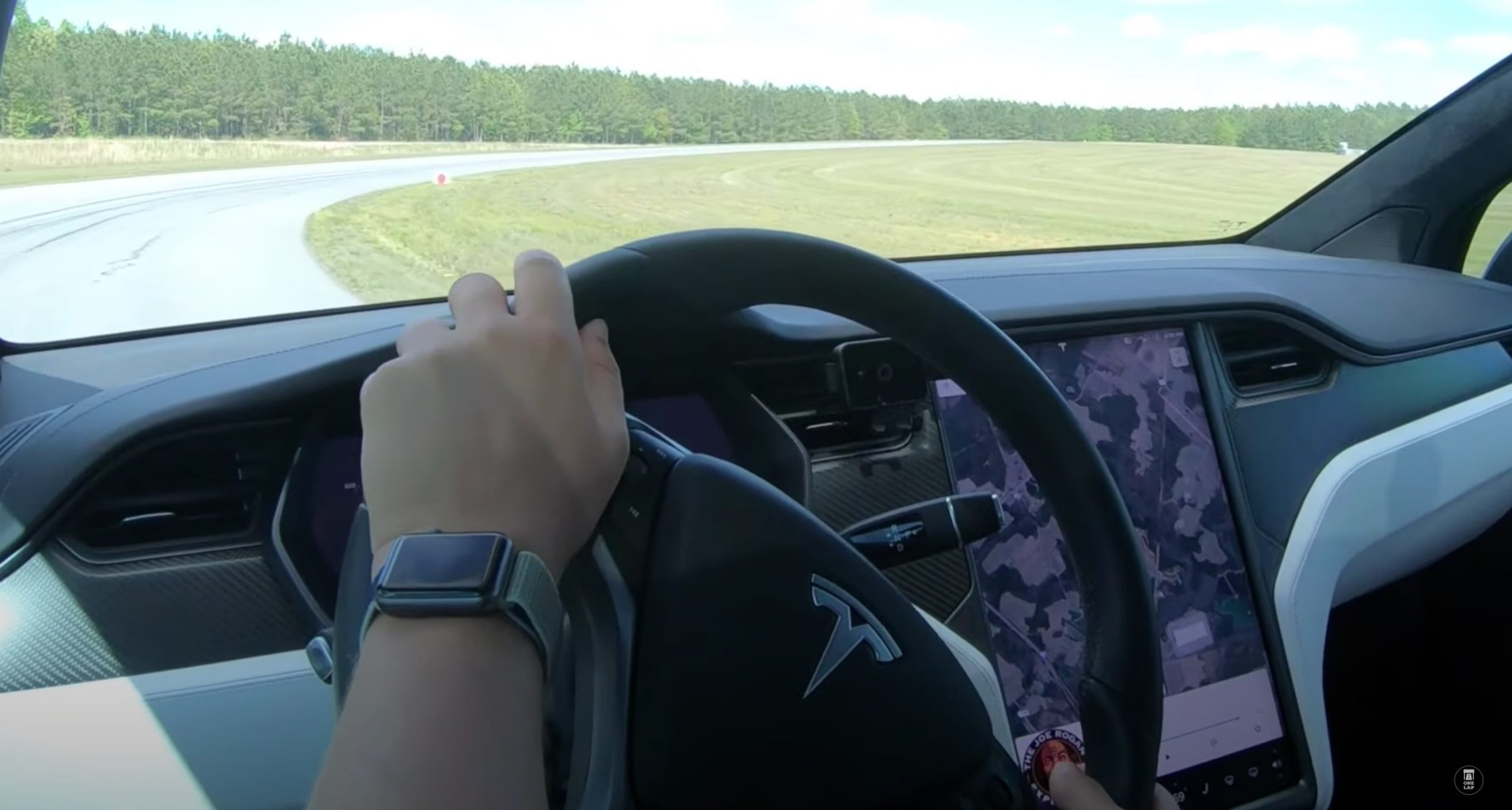 Tesla Model X Performance Raven track-tested